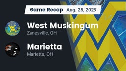 Recap: West Muskingum  vs. Marietta  2023