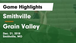 Smithville  vs Grain Valley  Game Highlights - Dec. 21, 2018