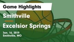 Smithville  vs Excelsior Springs  Game Highlights - Jan. 16, 2019