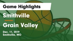 Smithville  vs Grain Valley  Game Highlights - Dec. 11, 2019