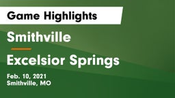Smithville  vs Excelsior Springs Game Highlights - Feb. 10, 2021