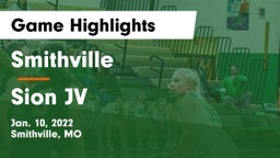 Smithville  vs Sion JV Game Highlights - Jan. 10, 2022