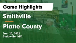 Smithville  vs Platte County Game Highlights - Jan. 20, 2022