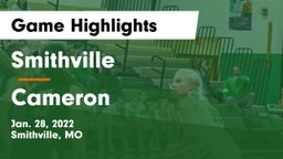 Smithville  vs Cameron Game Highlights - Jan. 28, 2022