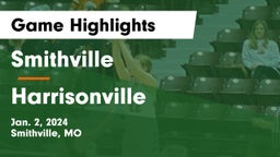 Smithville  vs Harrisonville  Game Highlights - Jan. 2, 2024