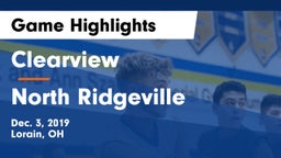 Clearview  vs North Ridgeville  Game Highlights - Dec. 3, 2019