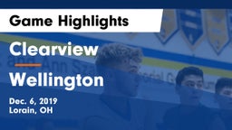 Clearview  vs Wellington  Game Highlights - Dec. 6, 2019