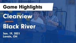 Clearview  vs Black River  Game Highlights - Jan. 19, 2021