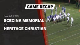 Recap: Scecina Memorial  vs. Heritage Christian  2015