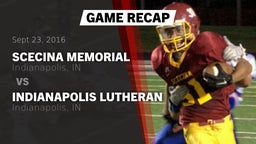 Recap: Scecina Memorial  vs. Indianapolis Lutheran  2016