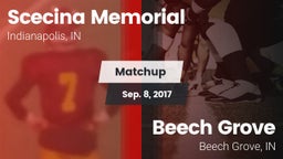 Matchup: Scecina Memorial vs. Beech Grove  2017