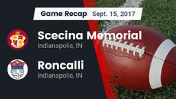 Recap: Scecina Memorial  vs. Roncalli  2017