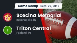 Recap: Scecina Memorial  vs. Triton Central  2017