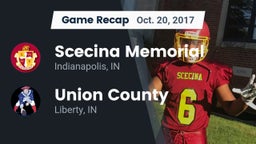 Recap: Scecina Memorial  vs. Union County  2017