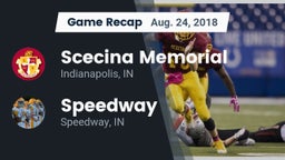 Recap: Scecina Memorial  vs. Speedway  2018