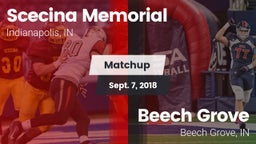 Matchup: Scecina Memorial vs. Beech Grove  2018