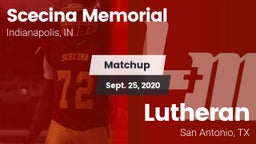 Matchup: Scecina Memorial vs. Lutheran  2020