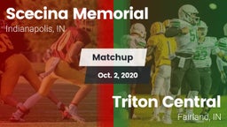 Matchup: Scecina Memorial vs. Triton Central  2020