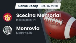 Recap: Scecina Memorial  vs. Monrovia  2020