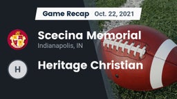 Recap: Scecina Memorial  vs. Heritage Christian 2021
