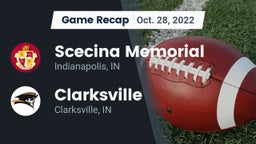 Recap: Scecina Memorial  vs. Clarksville  2022