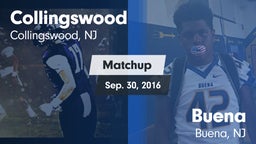 Matchup: Collingswood High vs. Buena  2016