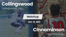 Matchup: Collingswood High vs. Cinnaminson  2017