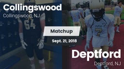 Matchup: Collingswood High vs. Deptford  2018