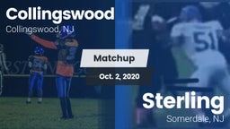 Matchup: Collingswood High vs. Sterling  2020