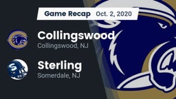 Recap: Collingswood  vs. Sterling  2020