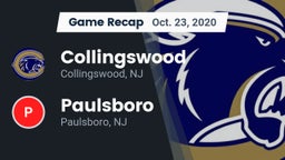Recap: Collingswood  vs. Paulsboro  2020