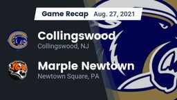 Recap: Collingswood  vs. Marple Newtown  2021