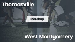 Matchup: Thomasville High vs. West Montgomery  - Boys Varsity Football 2016
