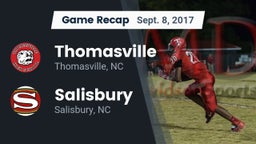 Recap: Thomasville  vs. Salisbury  2017