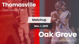 Matchup: Thomasville High vs. Oak Grove  2019