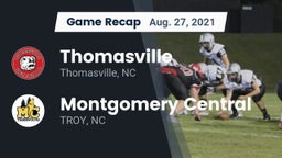 Recap: Thomasville  vs. Montgomery Central  2021