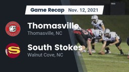 Recap: Thomasville  vs. South Stokes  2021