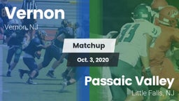 Matchup: Vernon  vs. Passaic Valley  2020