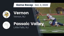 Recap: Vernon  vs. Passaic Valley  2020