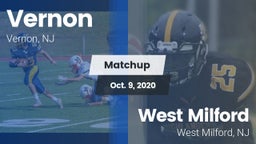 Matchup: Vernon  vs. West Milford  2020