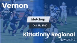 Matchup: Vernon  vs. Kittatinny Regional  2020