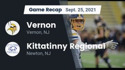 Recap: Vernon  vs. Kittatinny Regional  2021