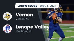 Recap: Vernon  vs. Lenape Valley  2021