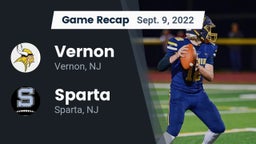 Recap: Vernon  vs. Sparta  2022