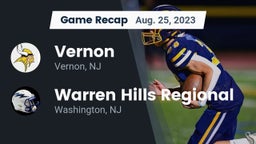 Recap: Vernon  vs. Warren Hills Regional  2023