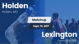 Matchup: Holden  vs. Lexington  2017