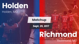 Matchup: Holden  vs. Richmond  2017