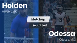 Matchup: Holden  vs. Odessa  2018