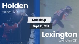 Matchup: Holden  vs. Lexington  2018