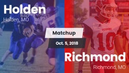 Matchup: Holden  vs. Richmond  2018